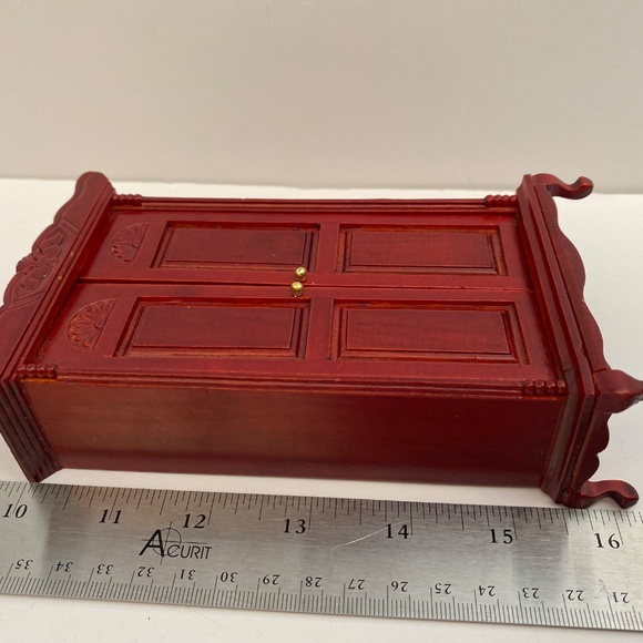 Miniature Dollhouse Wardrobe - Picture 9 of 11